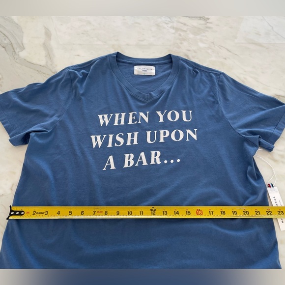 SOL ANGELES BLUE WISH UPON A BAR TEE SHIRT XL NWTS! - Picture 9 of 15